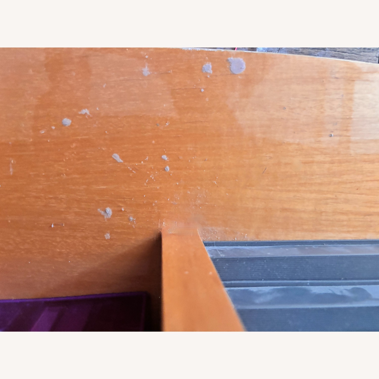 Italian Vintage Maple Wall Unit / TV Cabinet  - image-6