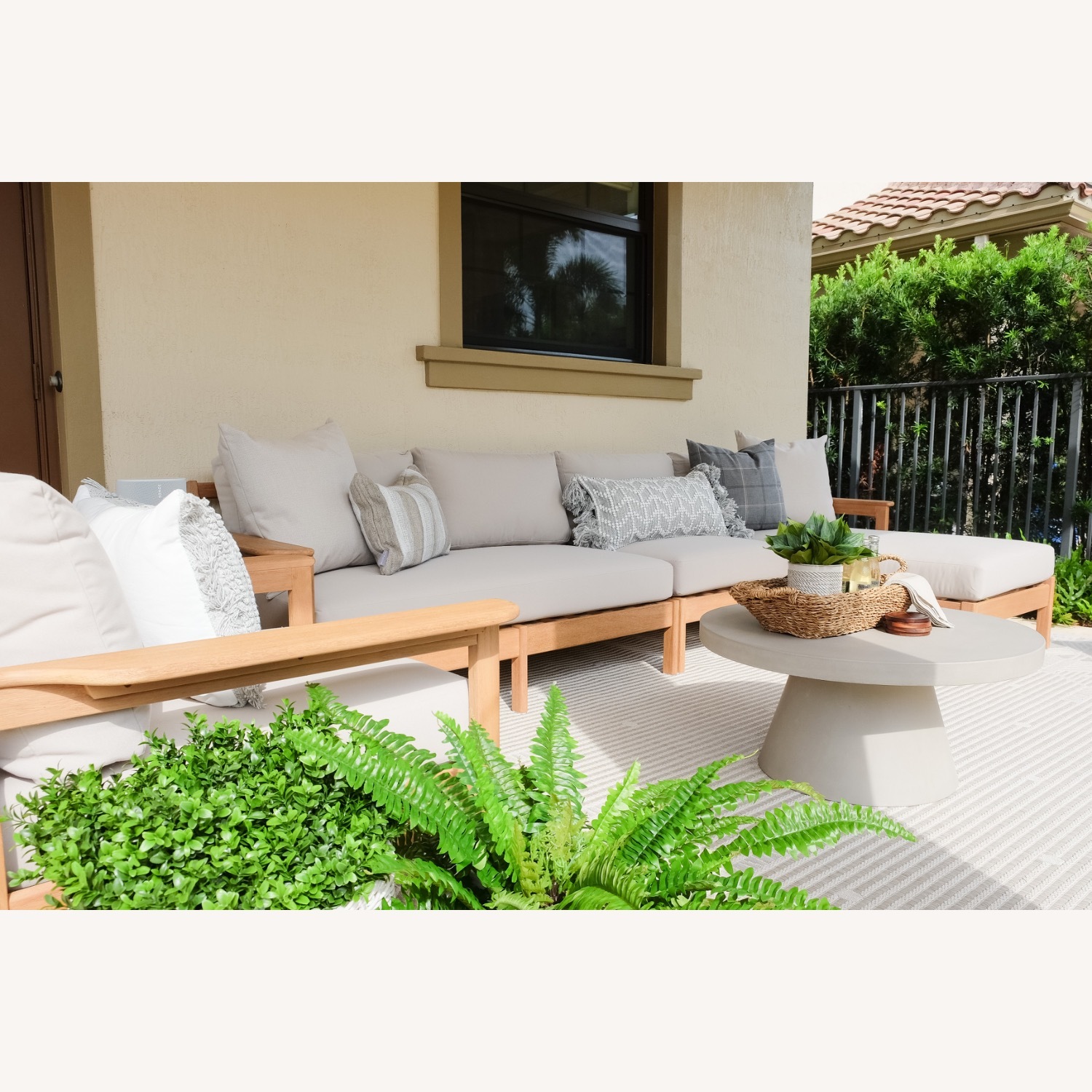 West Elm Playa Outdoor Lounge Set - image-2
