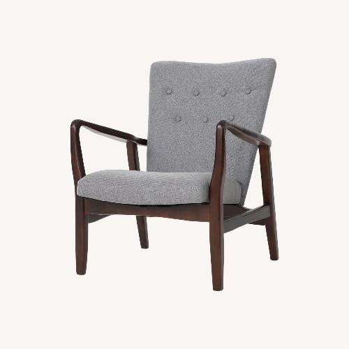Used Becker Fabric Arm Chair by Christopher Knight Home for sale on AptDeco