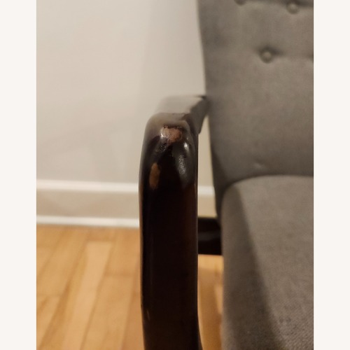 Used Becker Fabric Arm Chair by Christopher Knight Home for sale on AptDeco