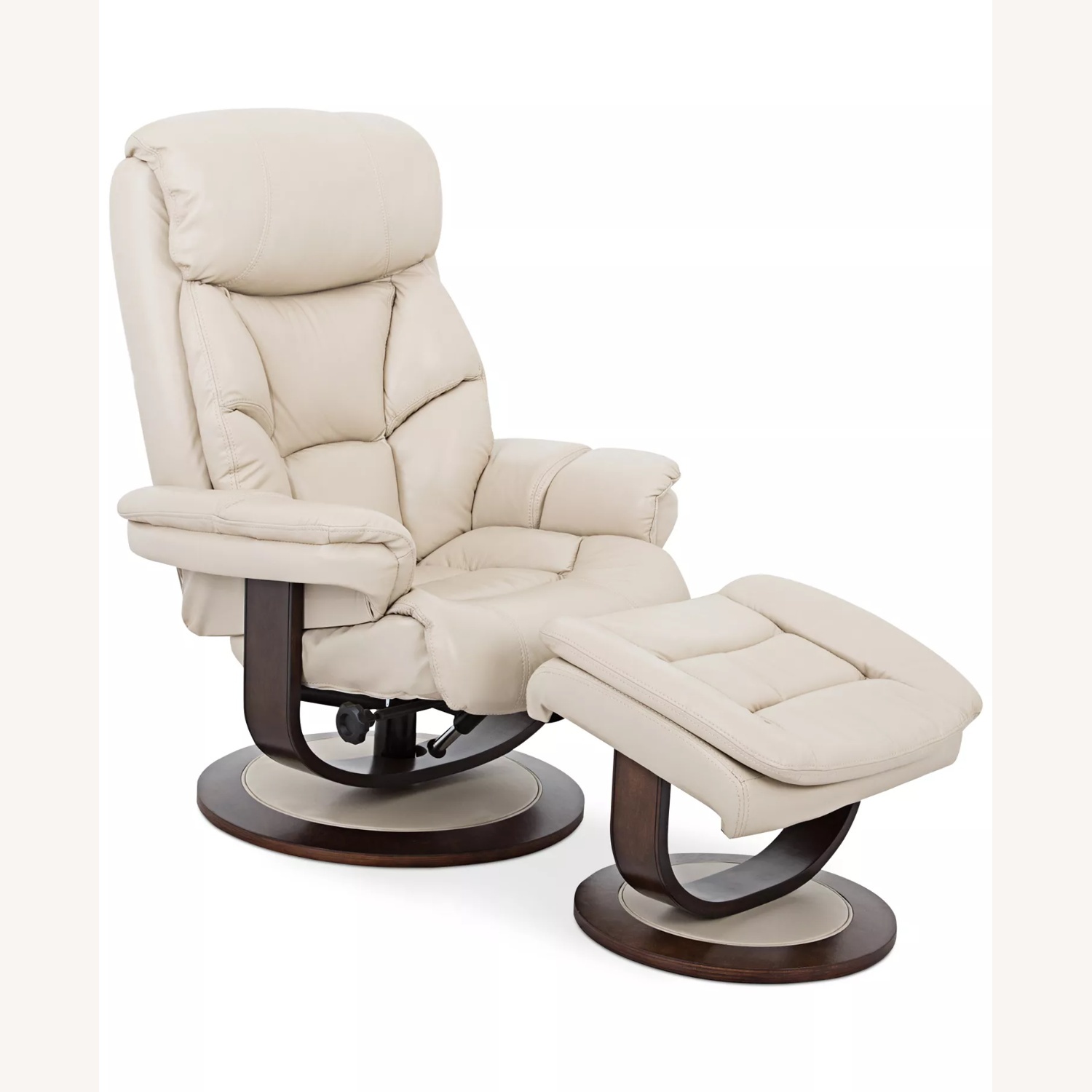 Macy's Armchair and Ottoman - image-0