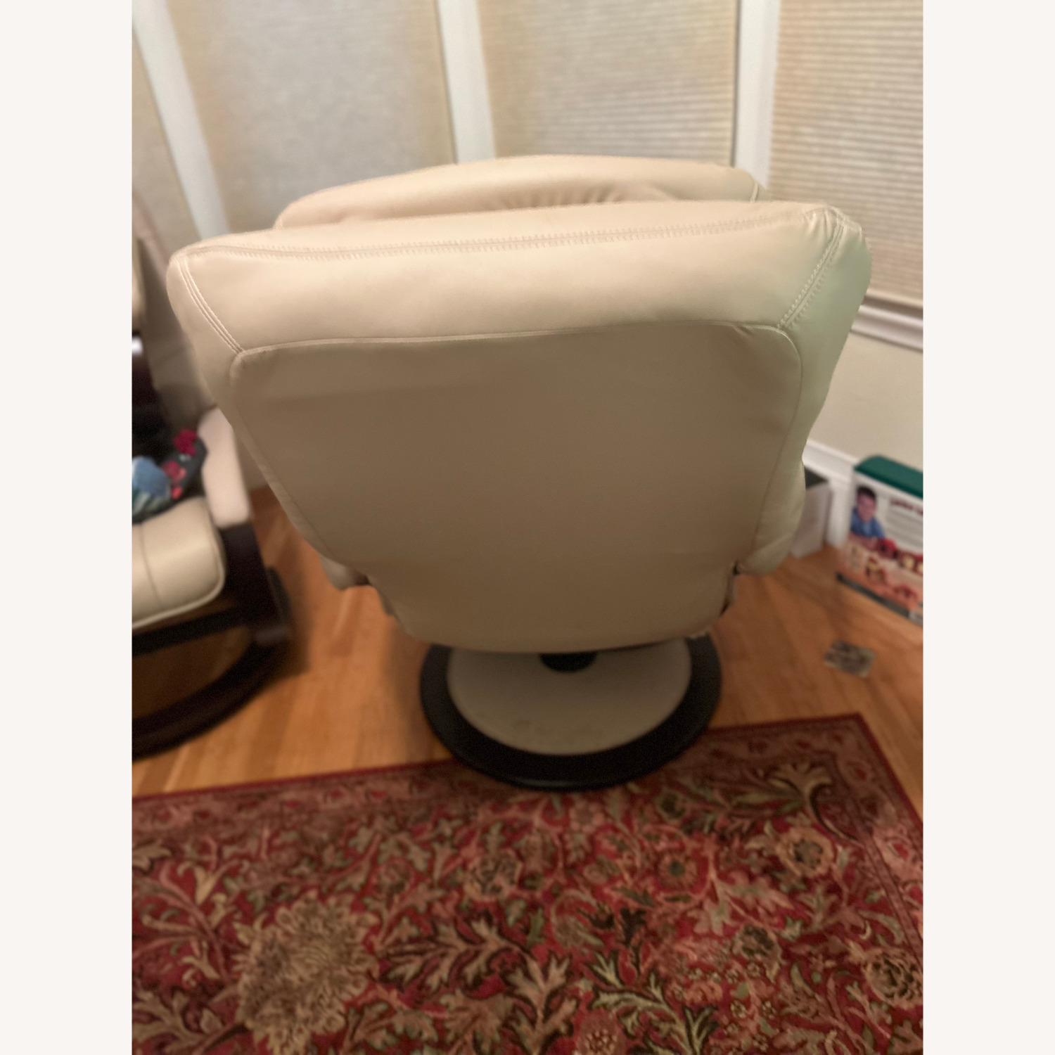 Macy's Armchair and Ottoman - image-3