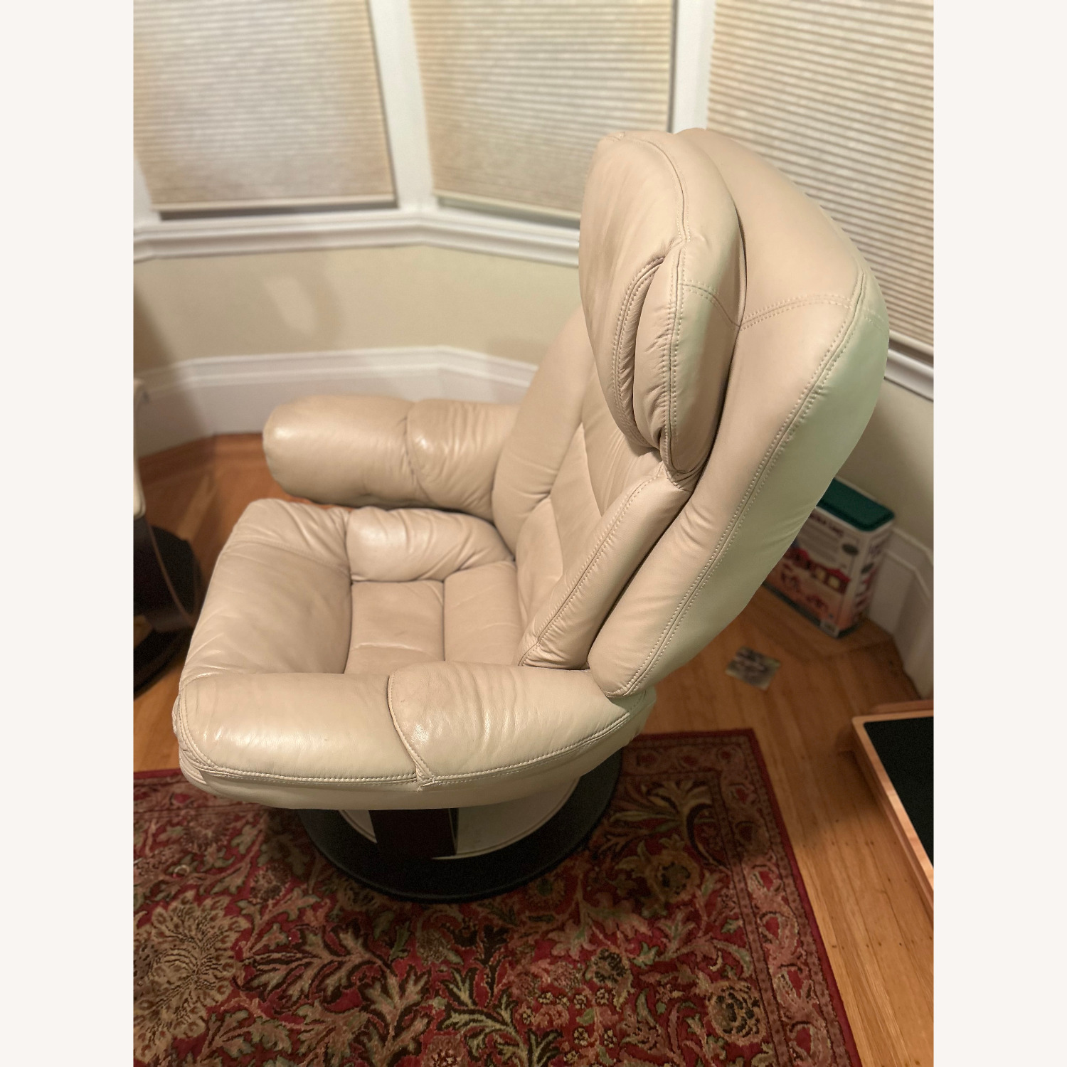 Macy's Armchair and Ottoman - image-2