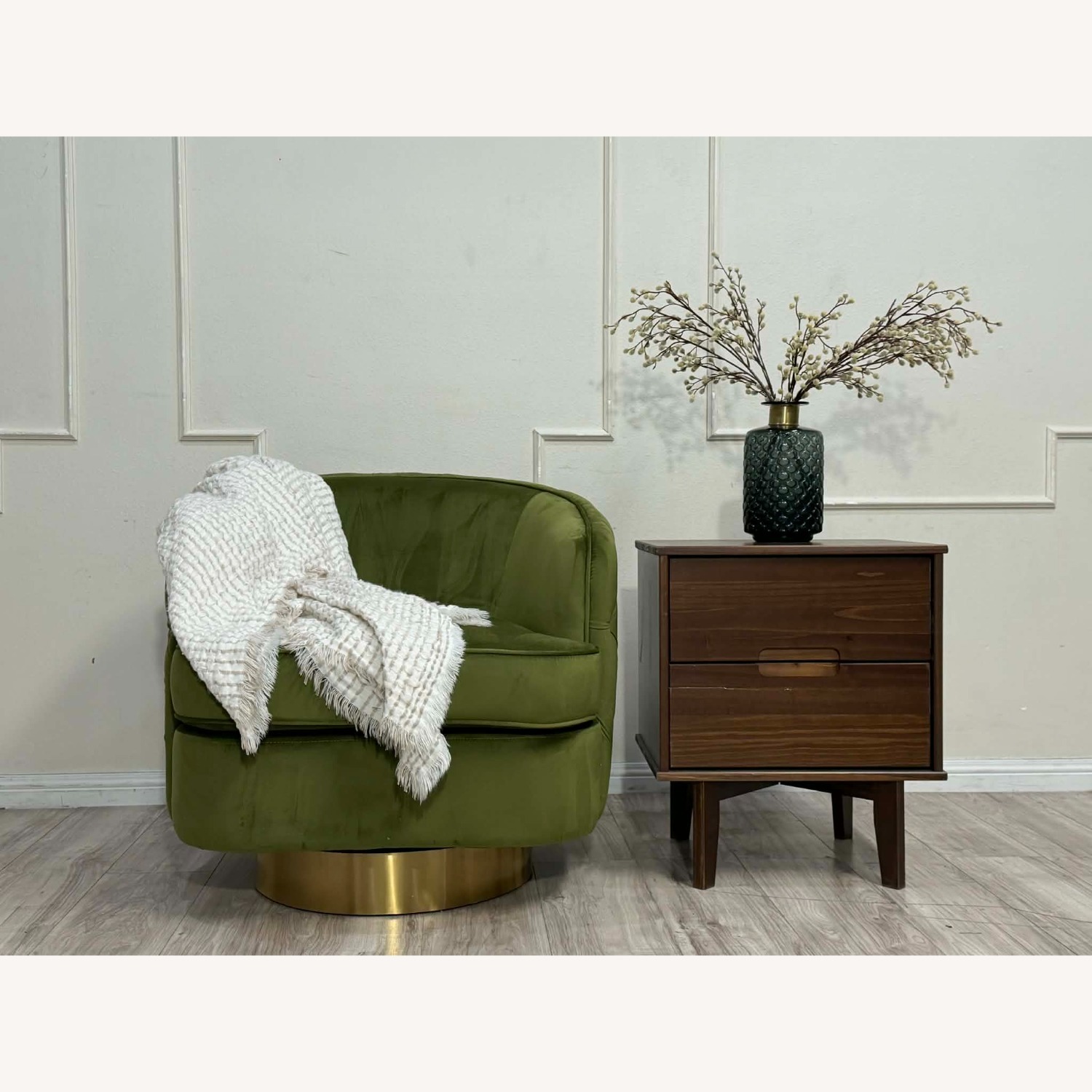 Wayfair Fabric Accent Chair - image-2