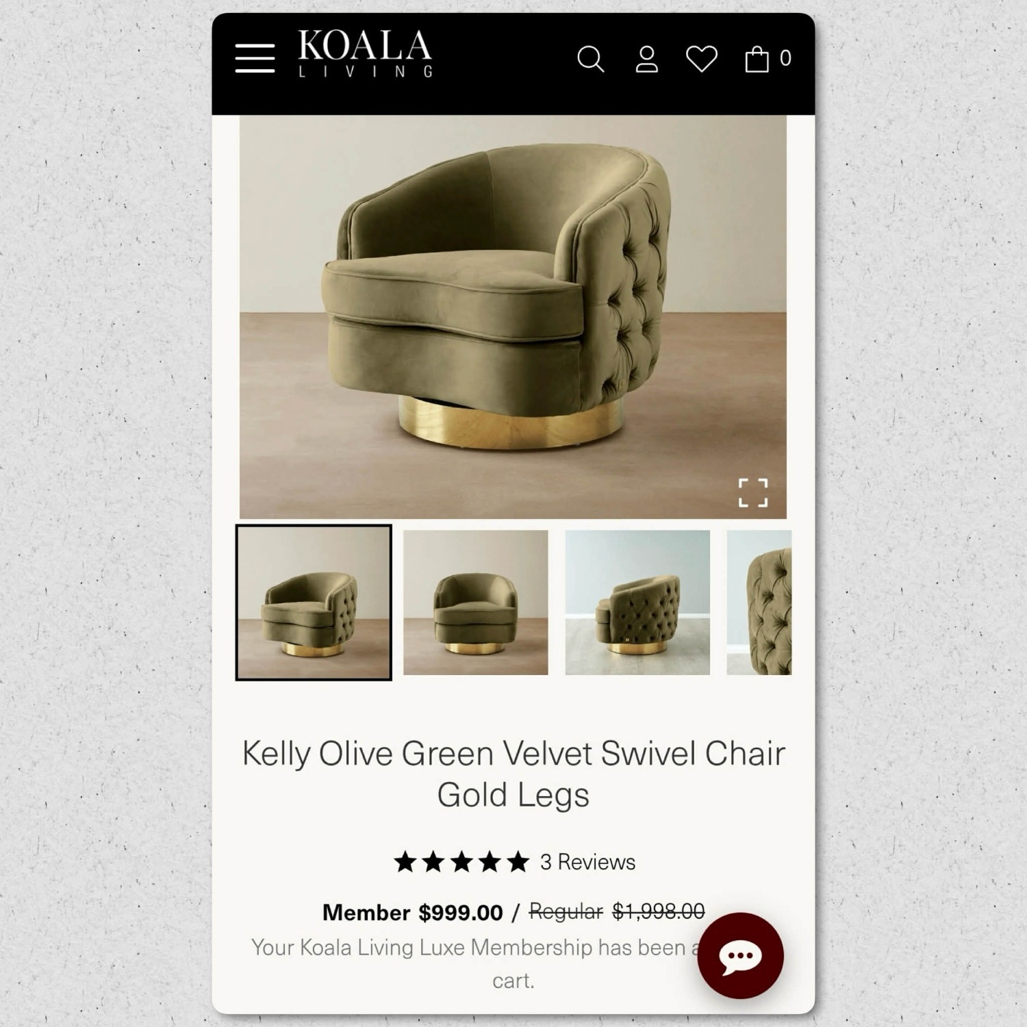 Wayfair Fabric Accent Chair - image-7