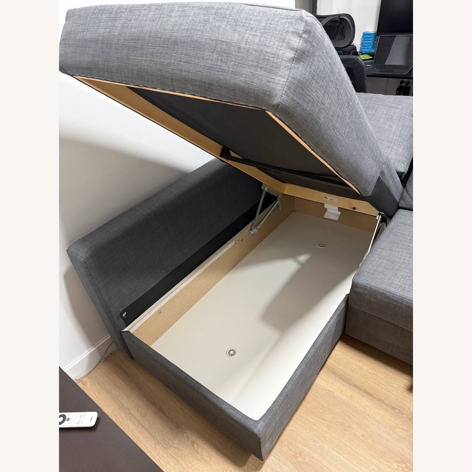 IKEA Friheten Dark Gray Fabric 2 Piece Sectional - image-3