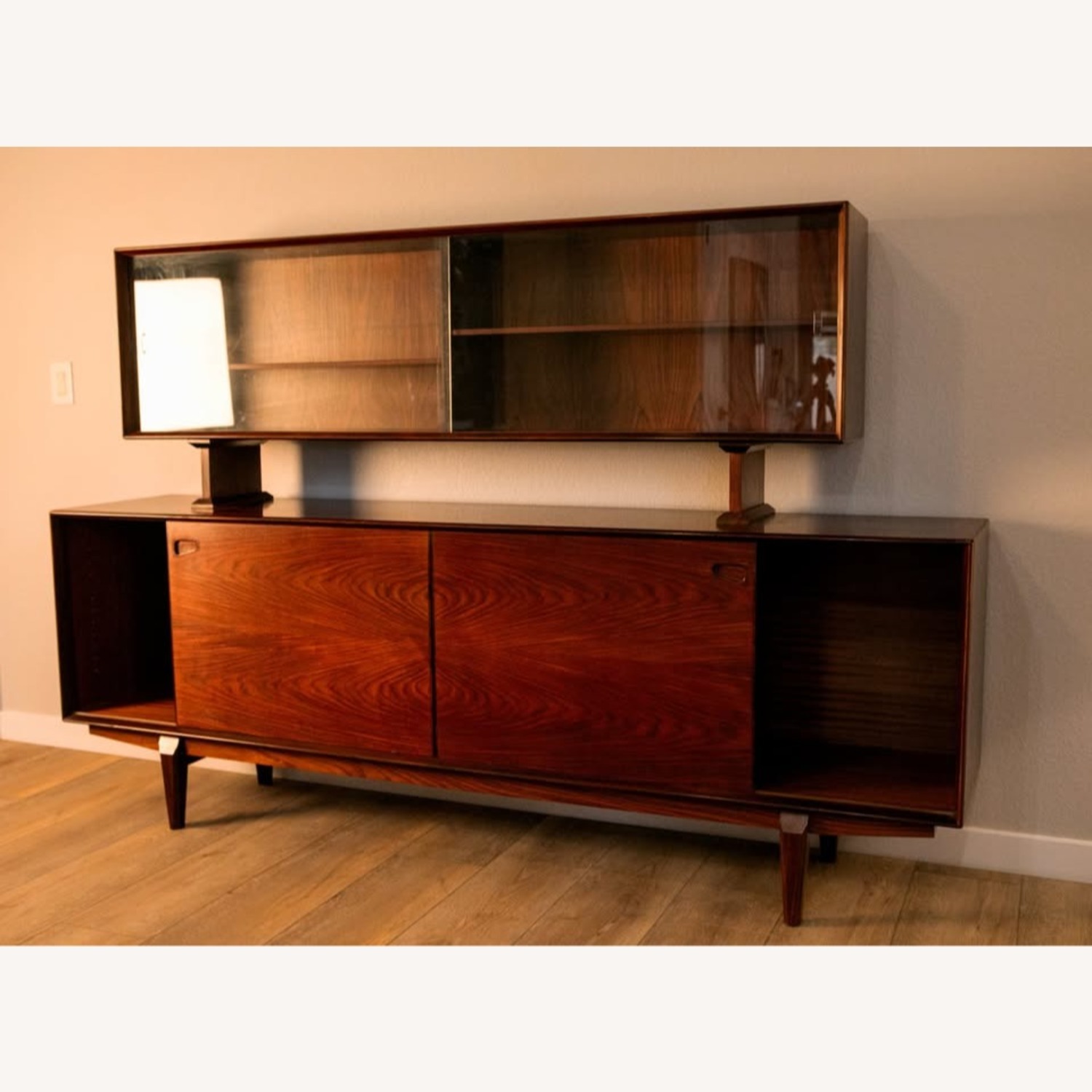 Skovby Dark Brown Wood Sideboard - image-4