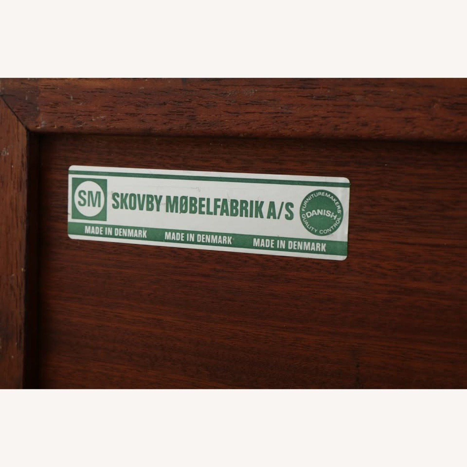 Skovby Dark Brown Wood Sideboard - image-10
