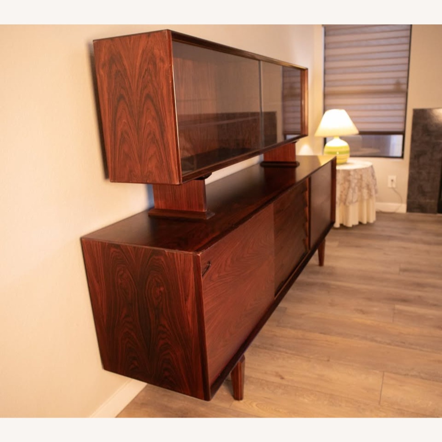 Skovby Dark Brown Wood Sideboard - image-3