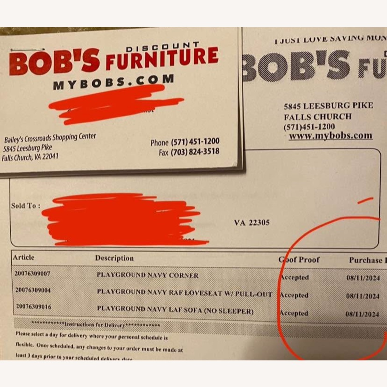 Alexandria Blue Playground Sectional Sofa - image-5