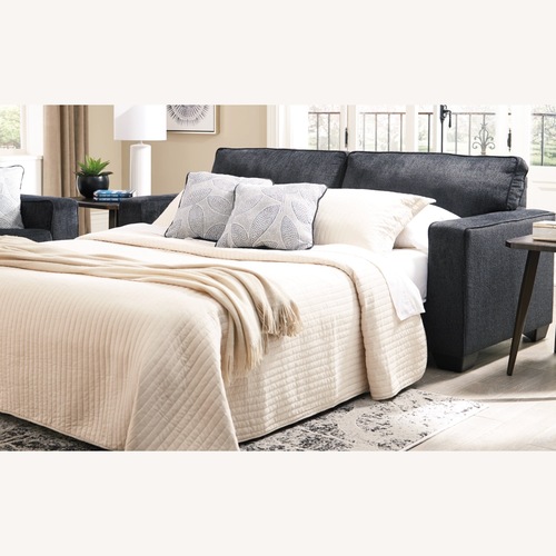 Used Ashley Furniture Altari Black Sleeper Sofa for sale on AptDeco