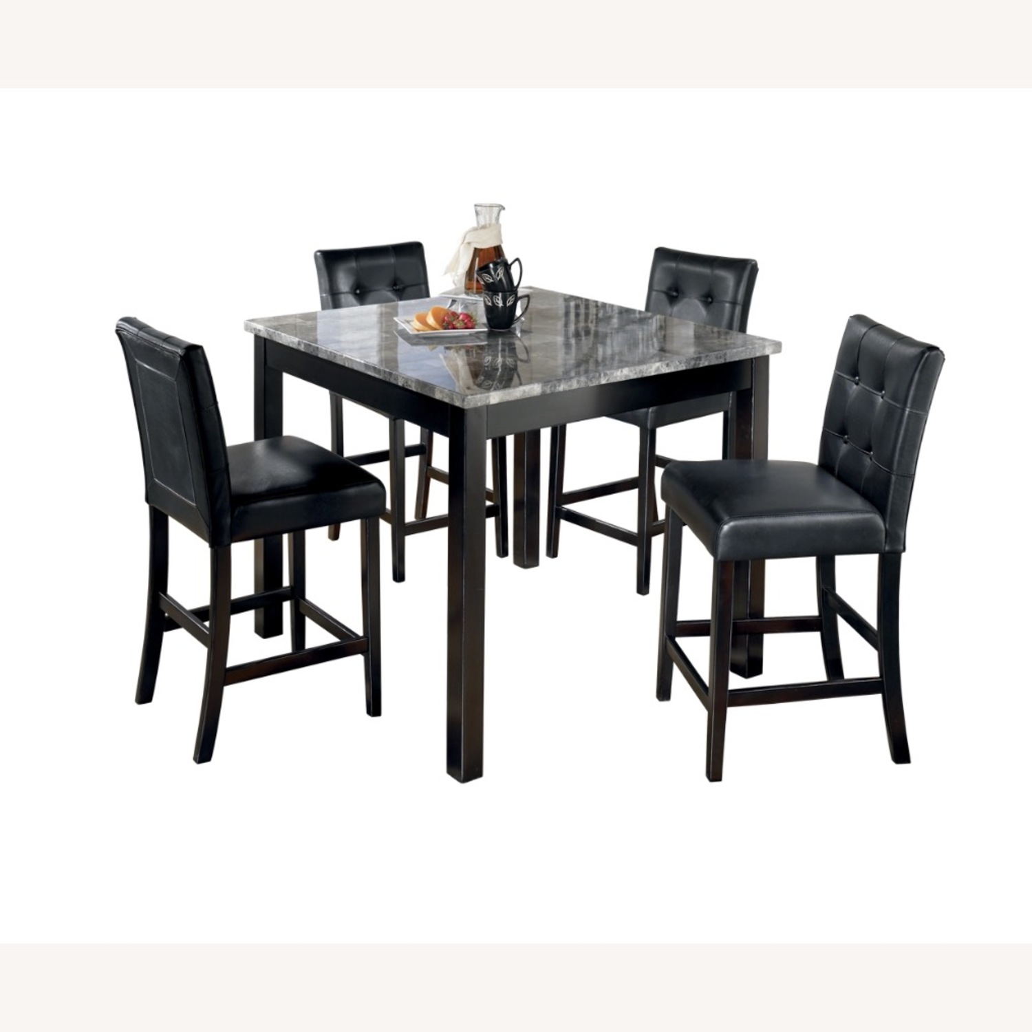 Ashley Furniture Maysville Counter Height Dining Table and 4 Bar Stools - image-2
