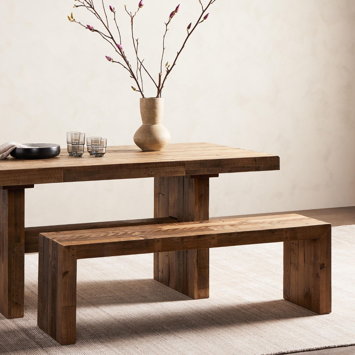 West Elm Wood Table - image-9