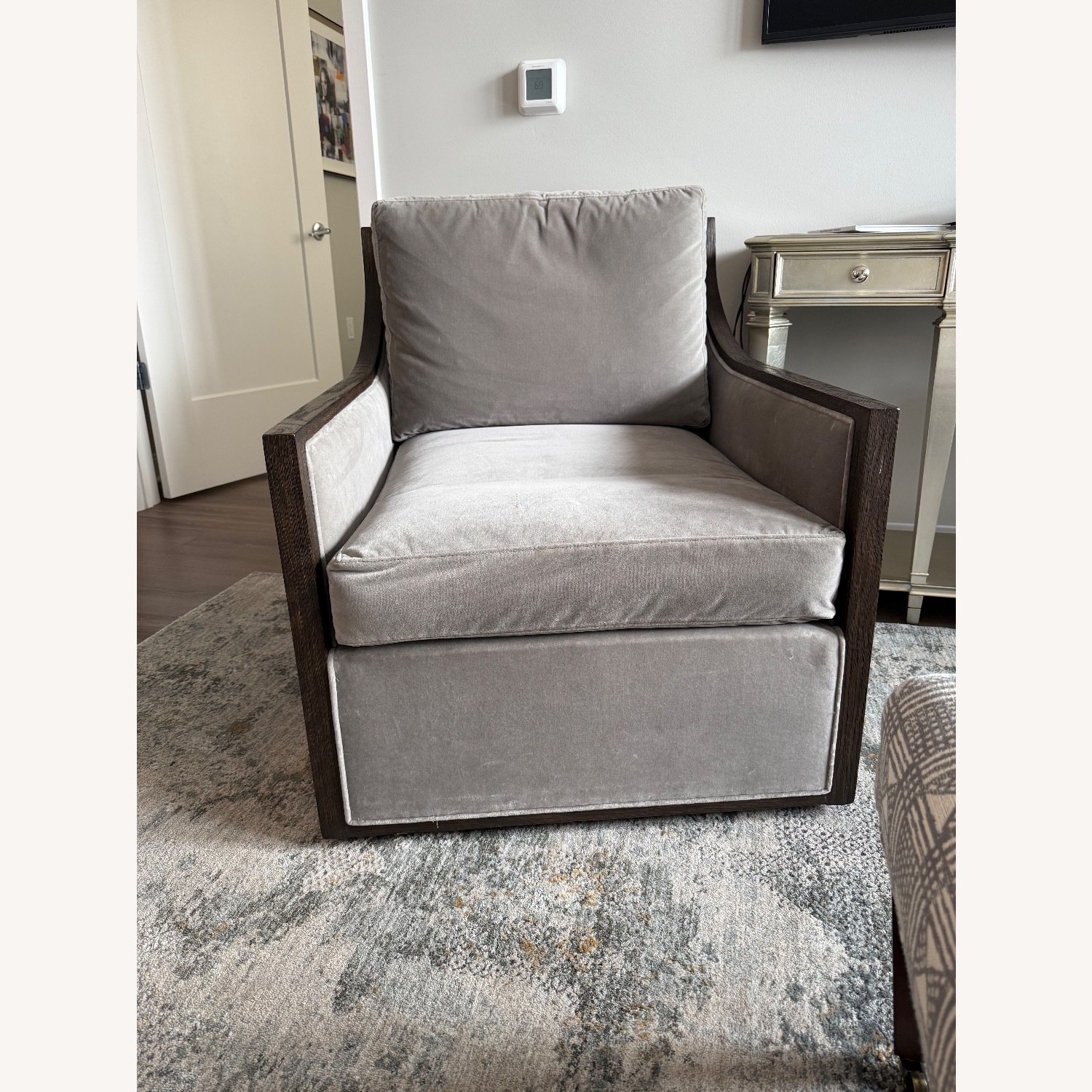 Restoration Hardware French Contemporary Slope Chairs - image-1