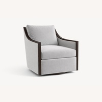 Restoration Hardware French Contemporary Slope Chairs