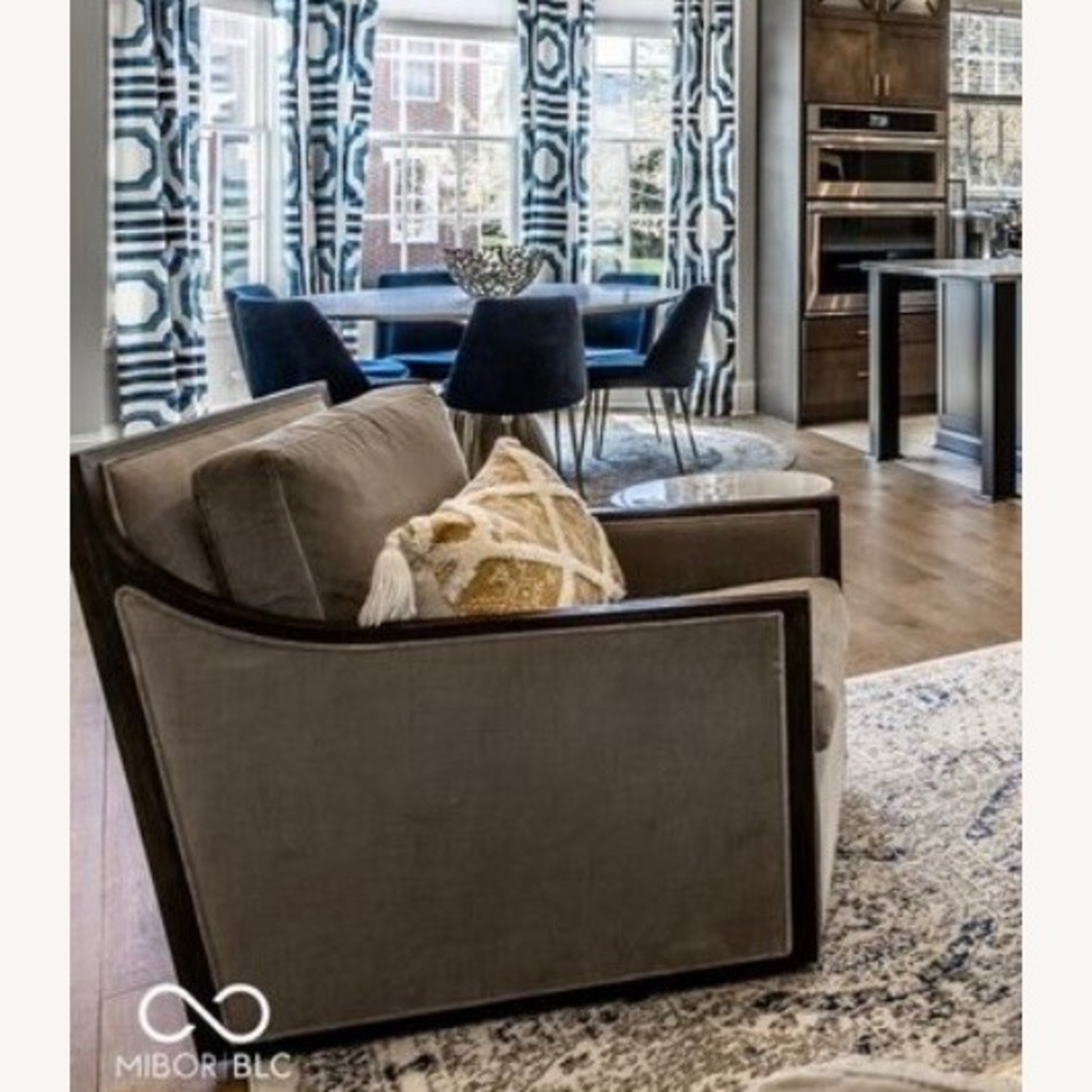 Restoration Hardware French Contemporary Slope Chairs - image-3