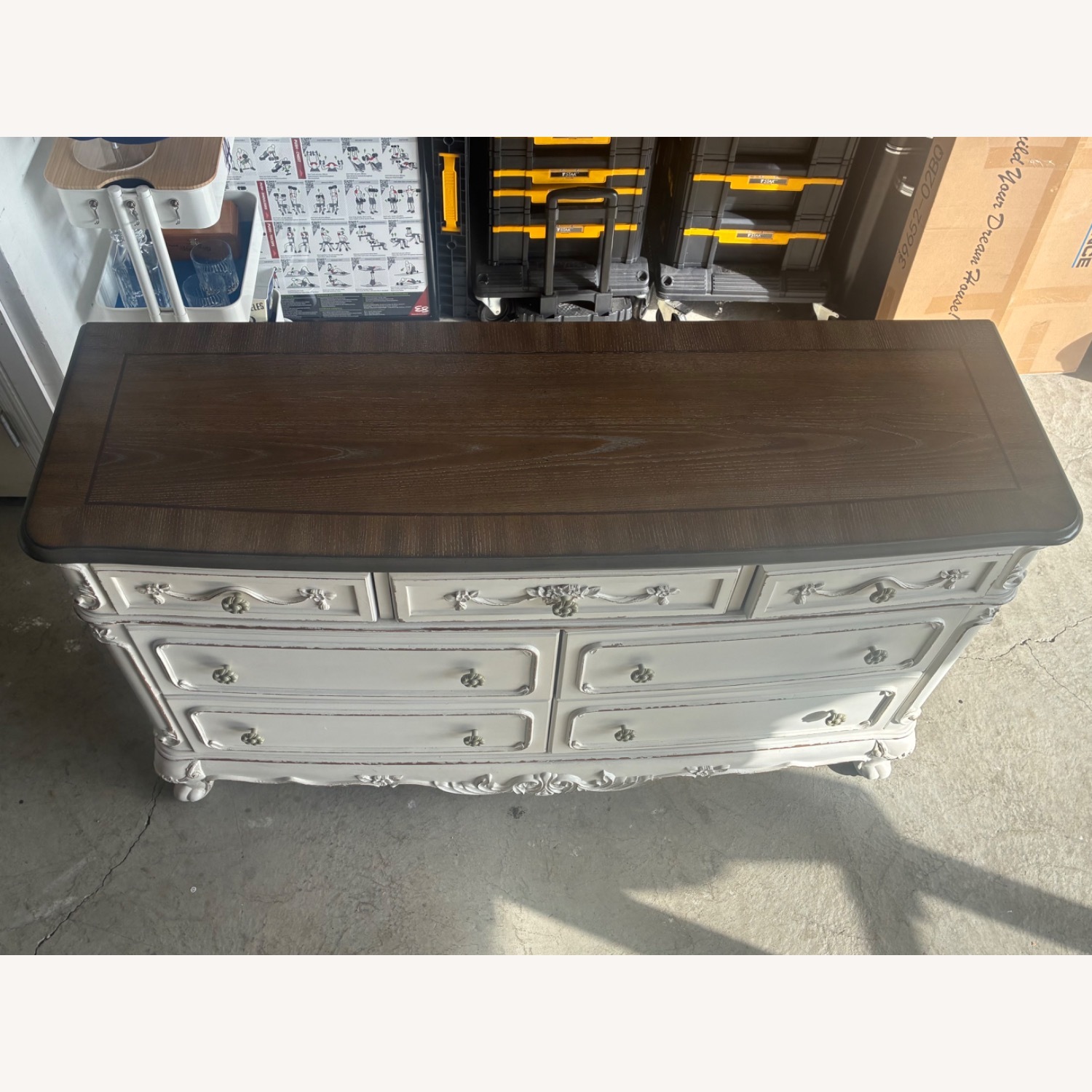 Homelegance Cinderella White Wood Dresser - image-5