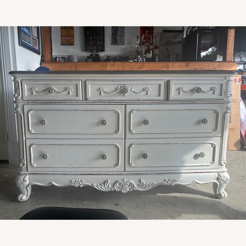 Used Homelegance Cinderella White Wood Dresser for sale on AptDeco