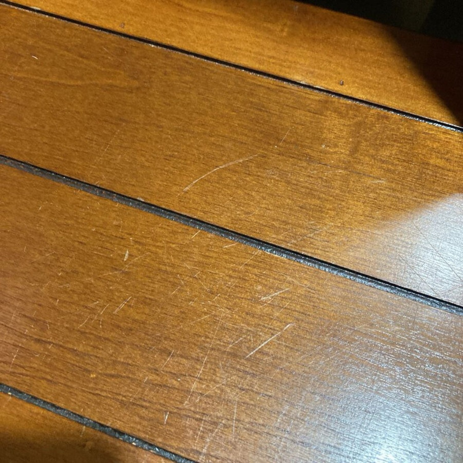 Cherry Double Drop Leaf Console Table - image-8