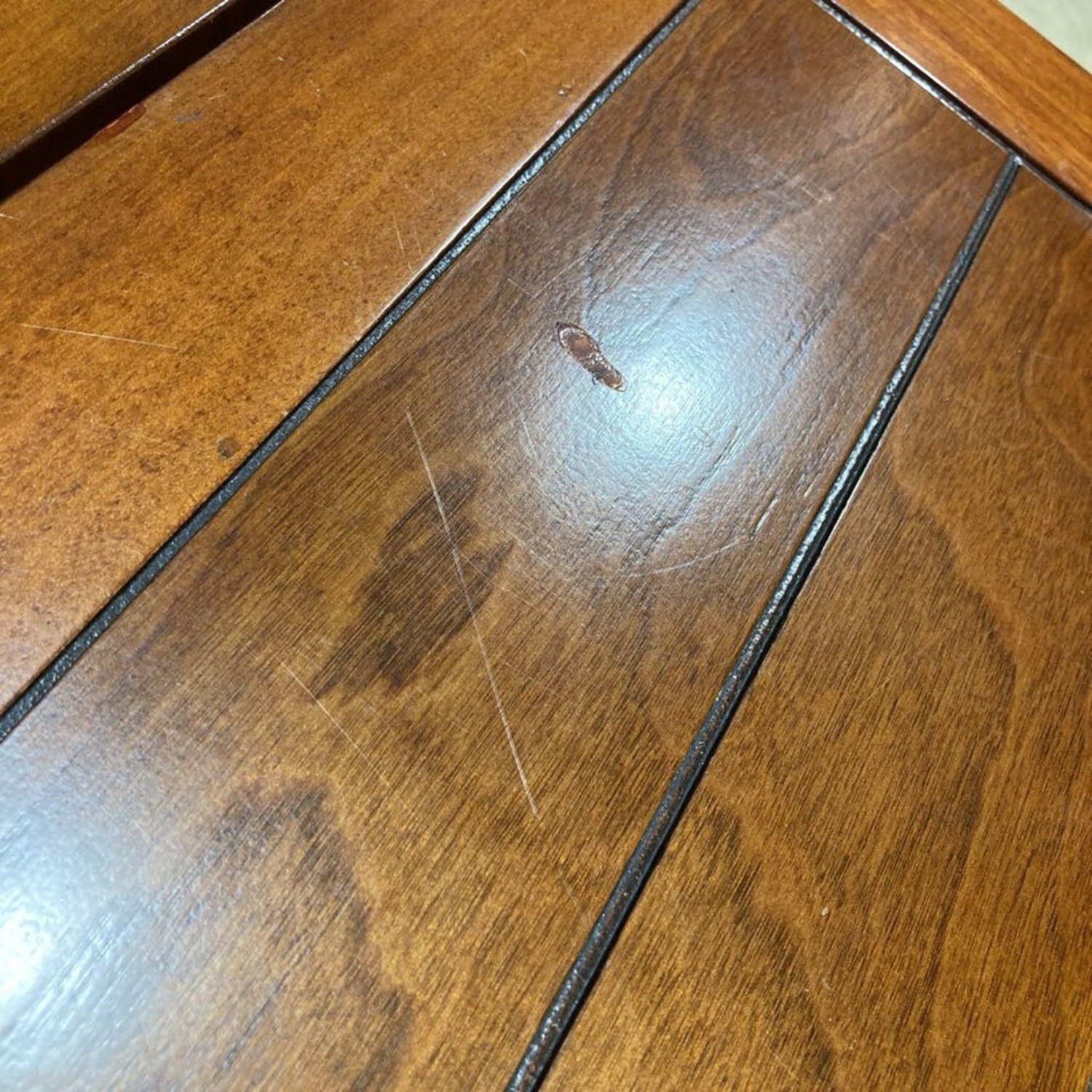 Cherry Double Drop Leaf Console Table - image-6