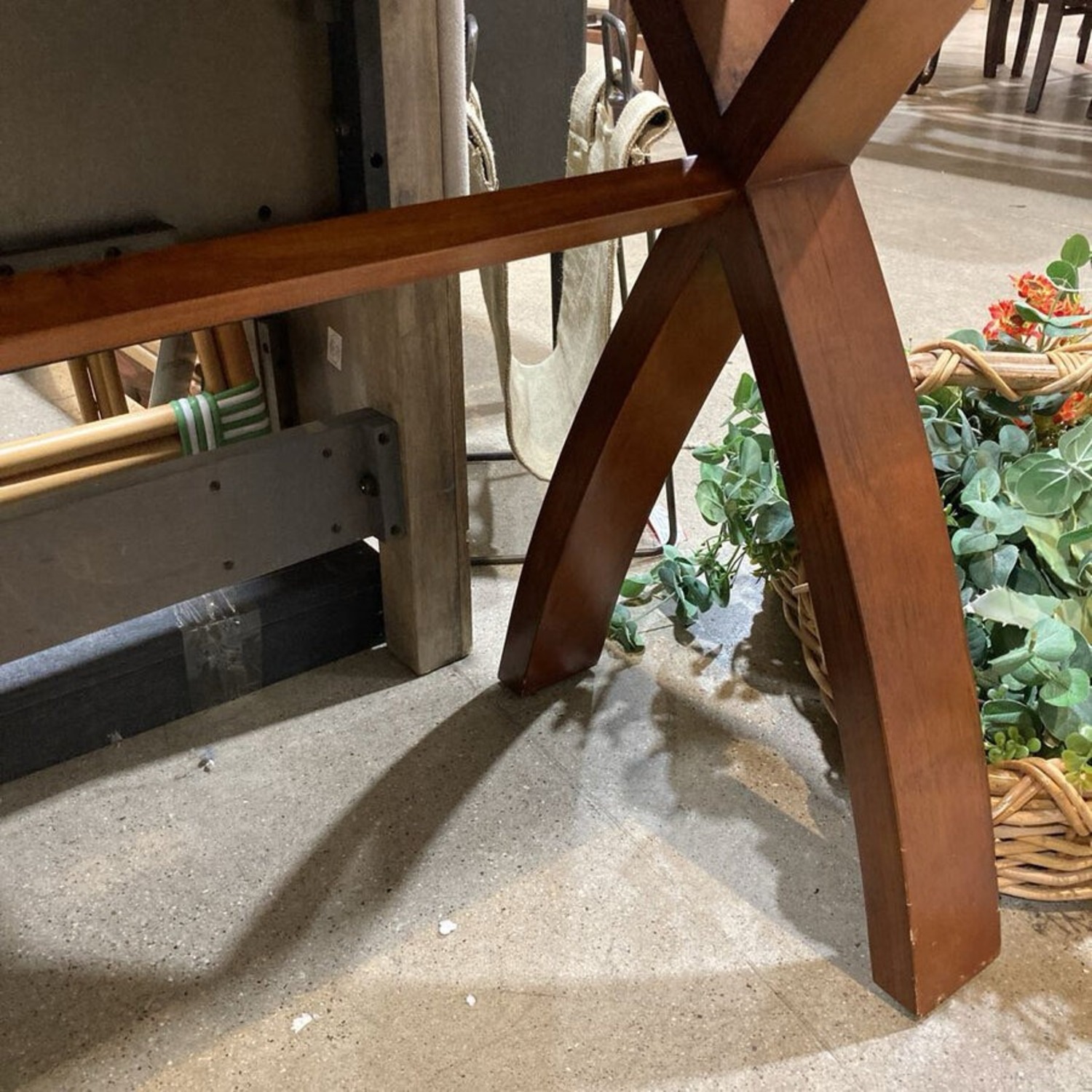 Cherry Double Drop Leaf Console Table - image-14