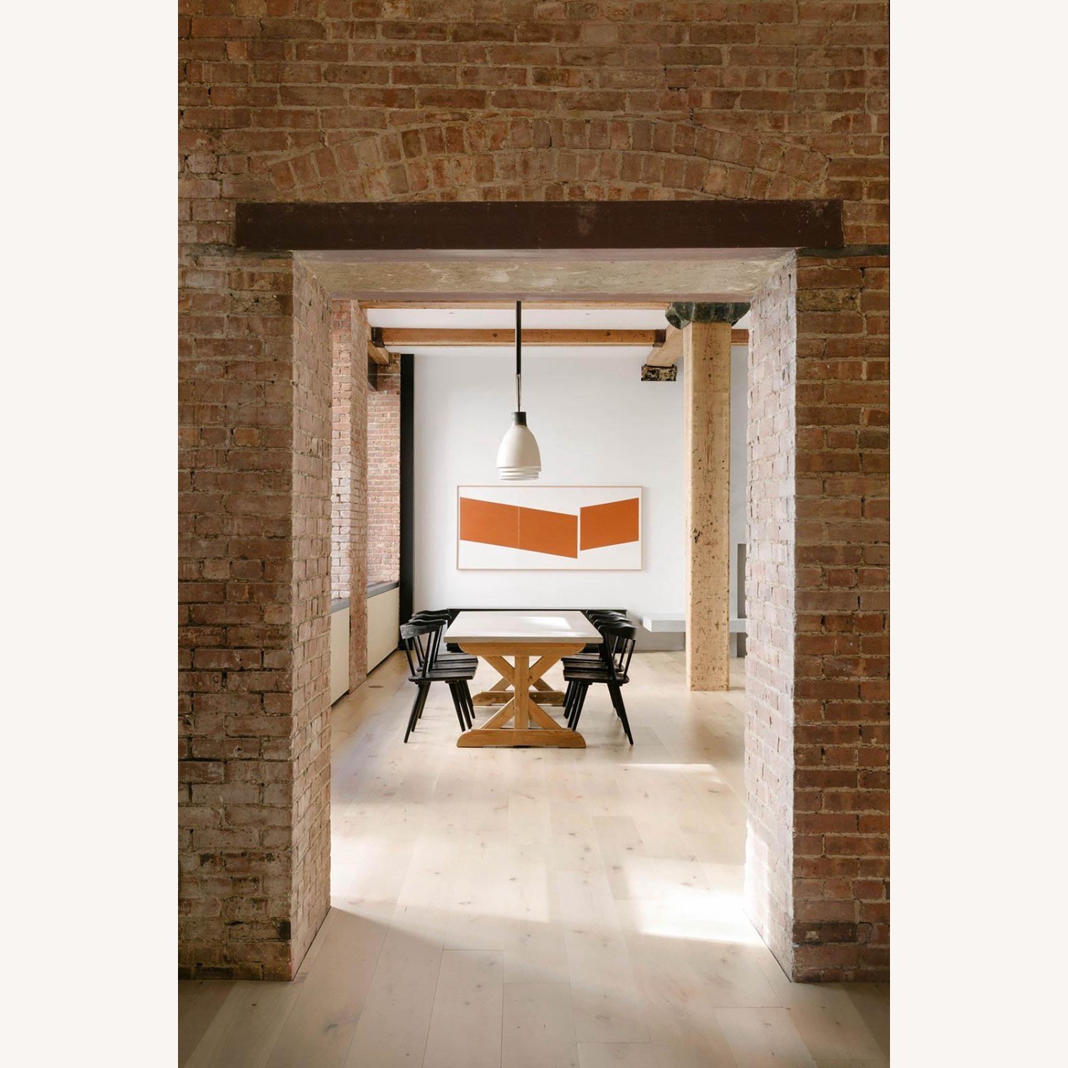 Custom 99'' Concrete Dining Table Designer Piece - image-7