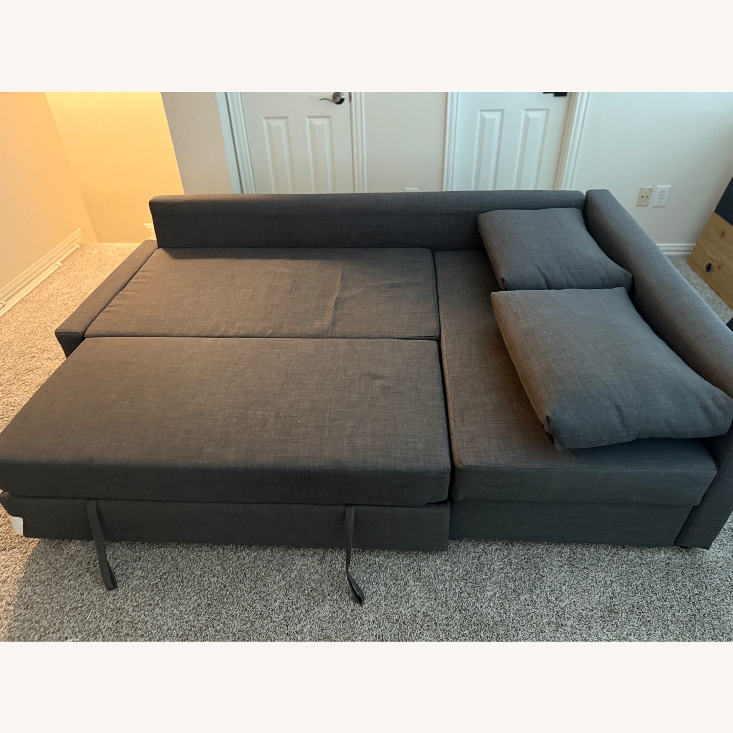 IKEA FRIHETEN Sleeper Sectional - image-1