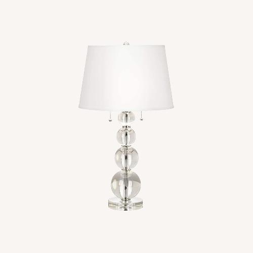 Used Transparent Glass Table Lamps for sale on AptDeco