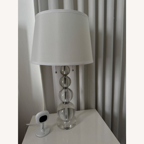 Used Transparent Glass Table Lamps for sale on AptDeco