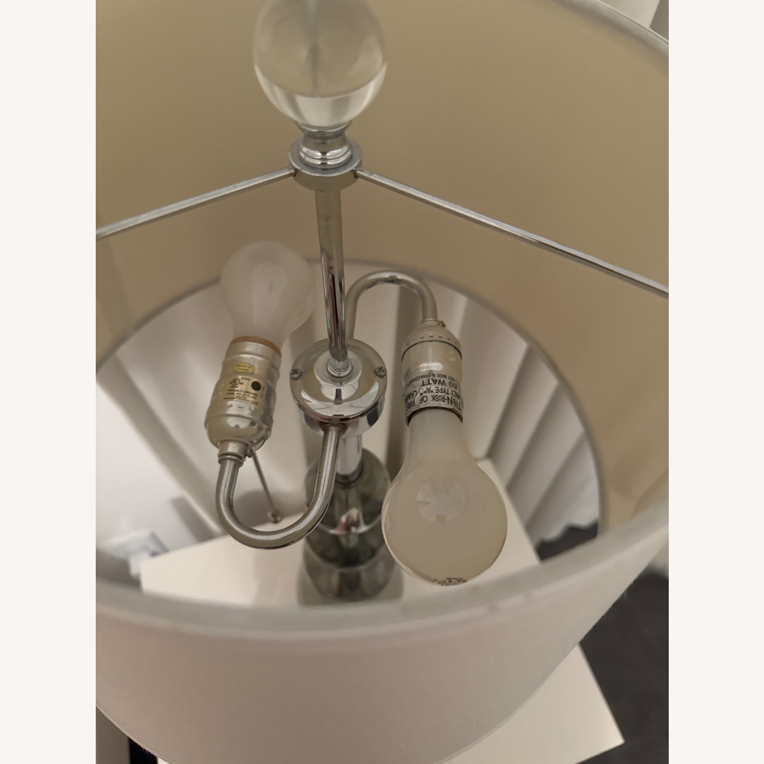 Transparent Glass Table Lamps - image-4