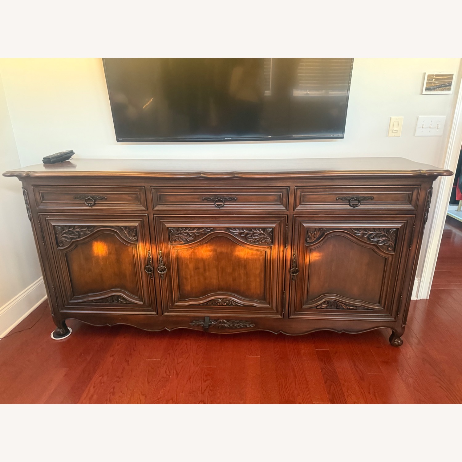 Habersham Furniture Dark Brown Sideboard - image-2