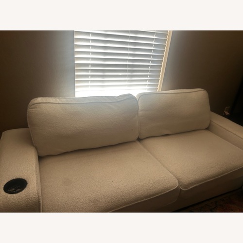 Used Boucle White Couch for sale on AptDeco