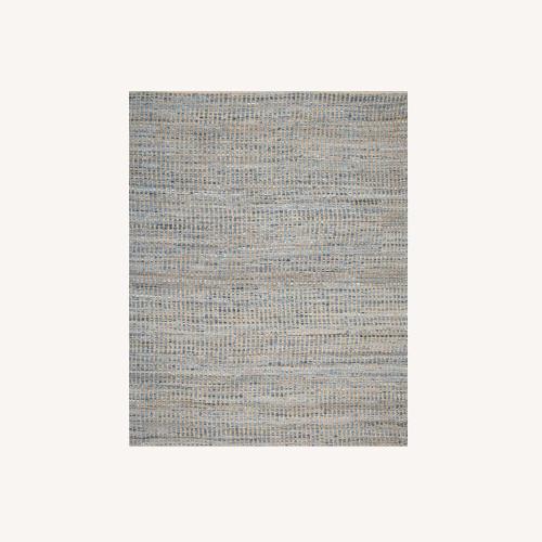 Used Safavieh Blue Jute Area Rug 8' x 10' for sale on AptDeco