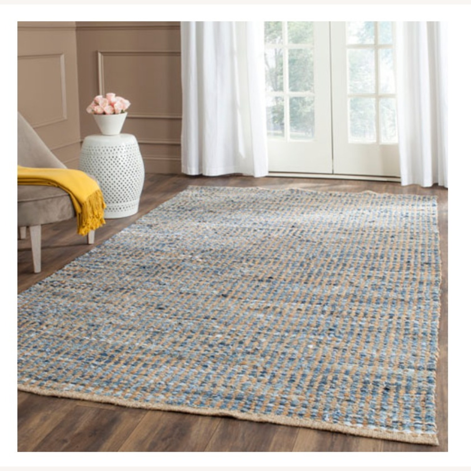 Safavieh Blue Jute Area Rug 8' x 10' - image-3