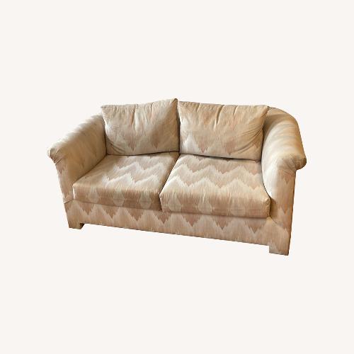 Used Vintage/Antique Fabric Loveseat for sale on AptDeco