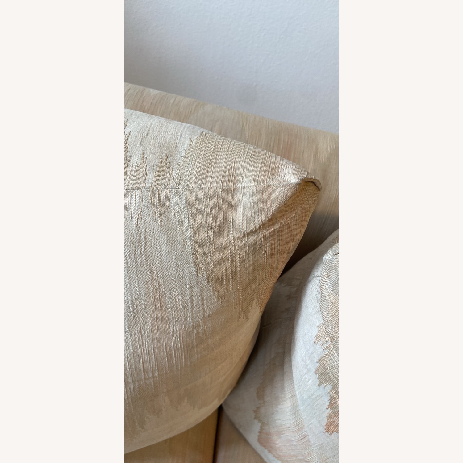 Vintage/Antique Fabric Loveseat - image-3