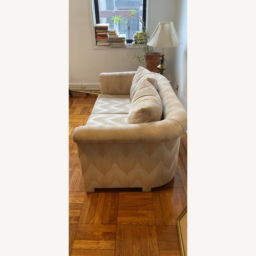 Used Vintage/Antique Fabric Loveseat for sale on AptDeco
