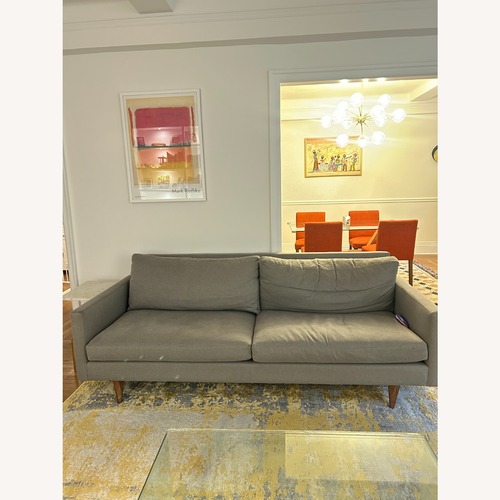 Used Room & Board Light Gray 3+ Seater Sofa for sale on AptDeco