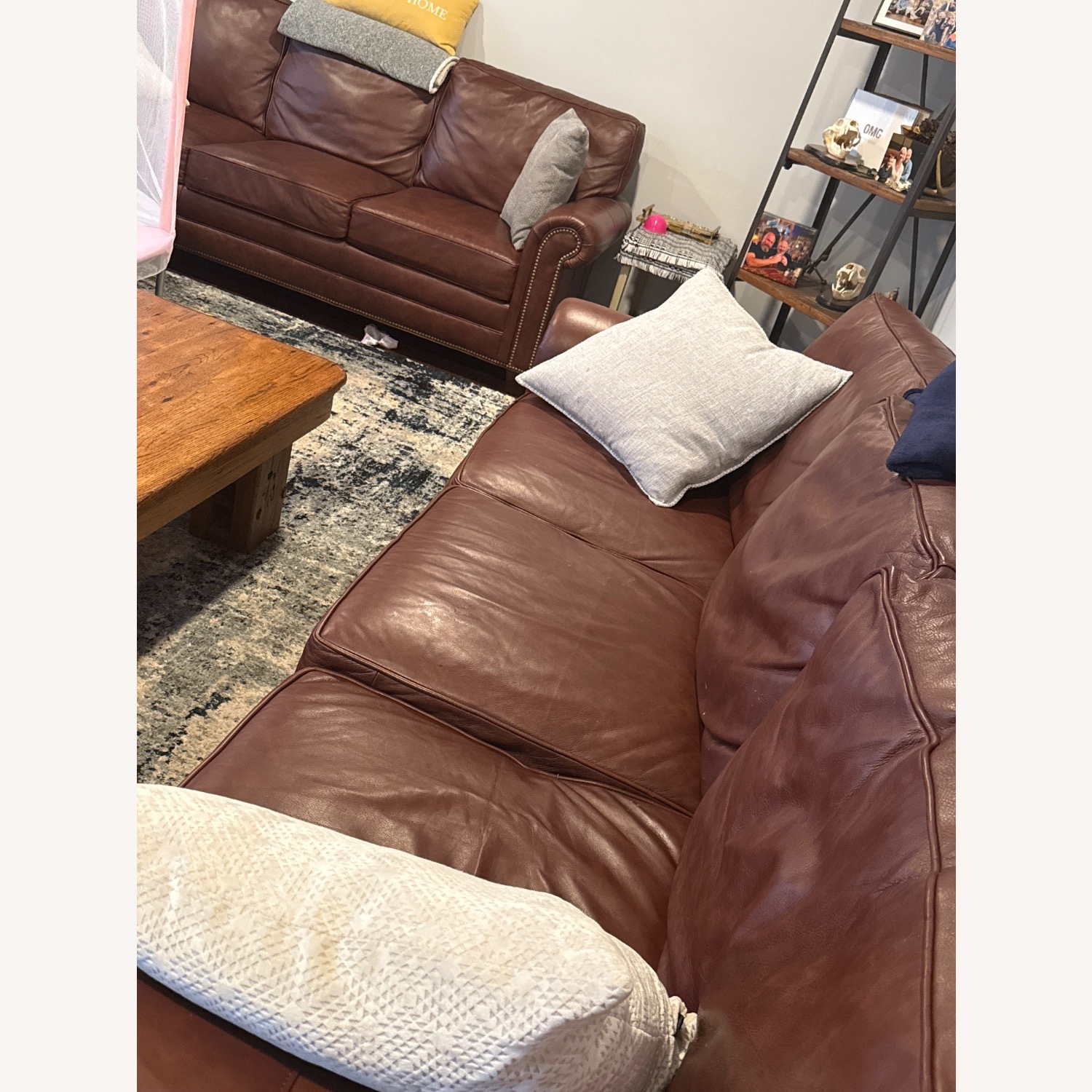 Stickley Leather Couch - image-3