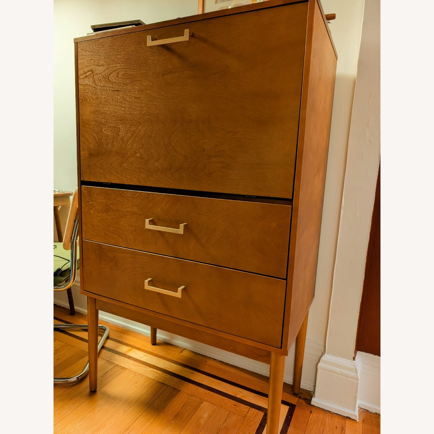 Solid Wood Bar Cabinet - image-2