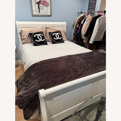 Used White Full Bed for sale on AptDeco