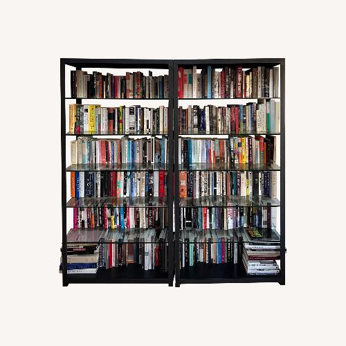 Used Room & Board Steel and Glass Bookcase for sale on AptDeco