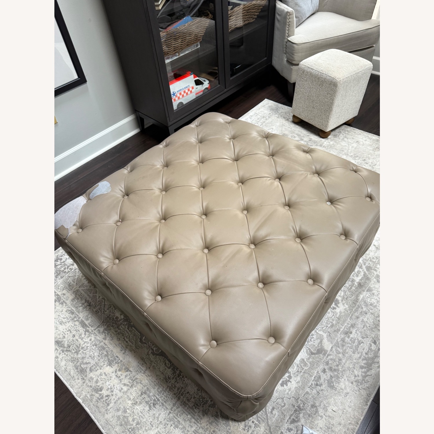 Wayfair Natural Ottoman - image-2