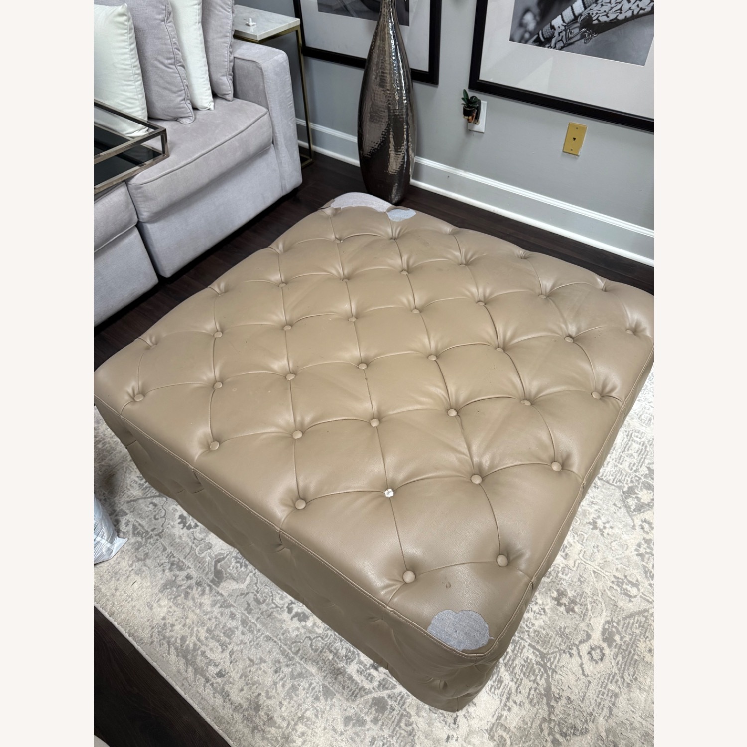 Wayfair Natural Ottoman - image-3