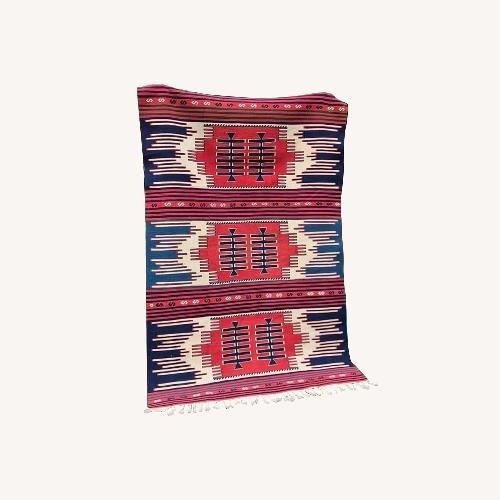 Used Southwestern Navajo Style Kilim Rug for sale on AptDeco