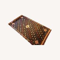 Mocha Mousse Mid-Century Area Rug