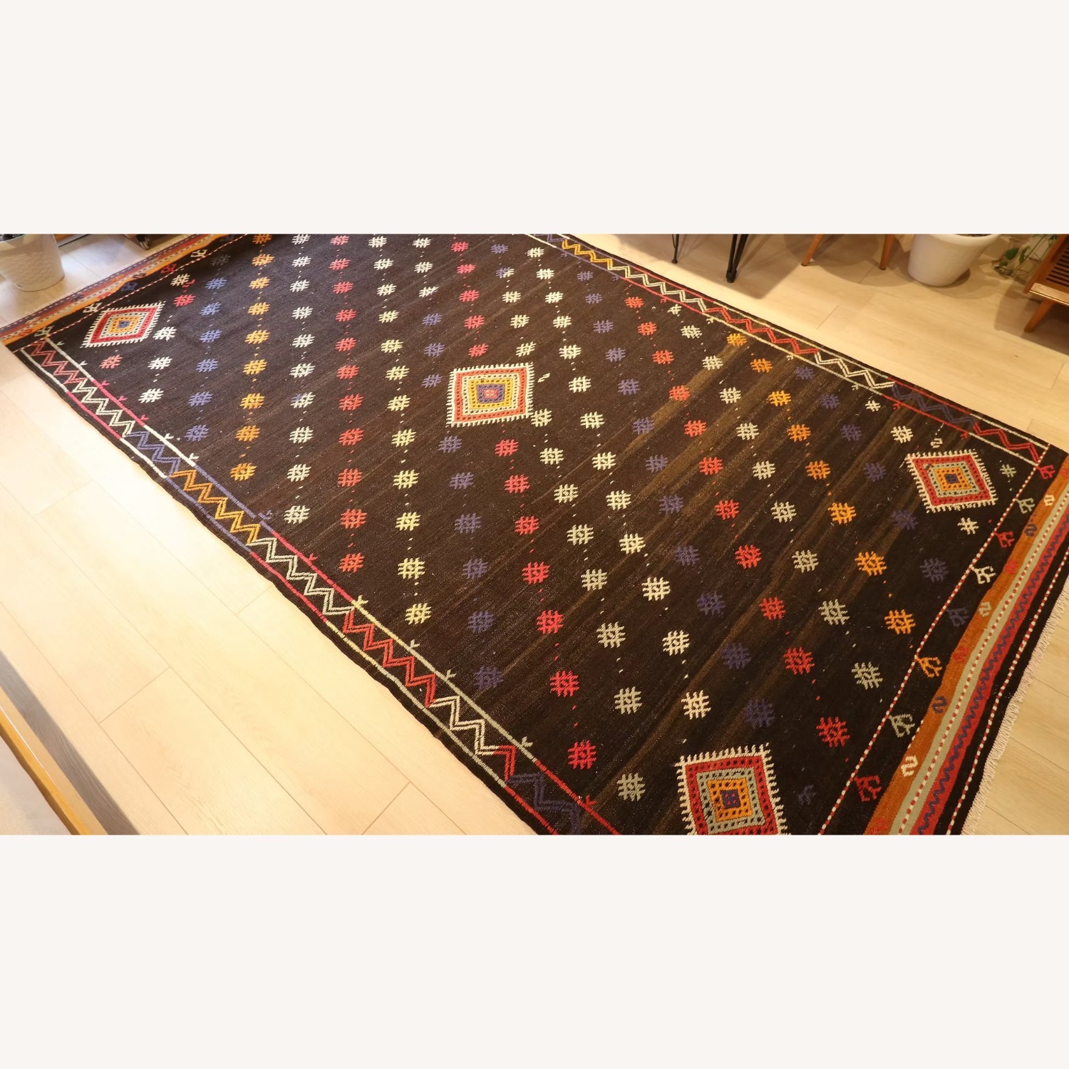 Mocha Mousse Mid-Century Area Rug - image-3