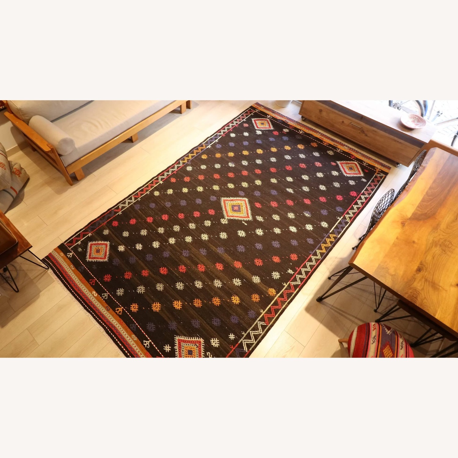 Mocha Mousse Mid-Century Area Rug - image-2