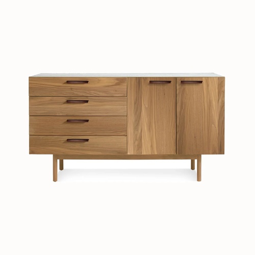 Used Blu Dot Shale Dark Brown Wood Sideboard for sale on AptDeco