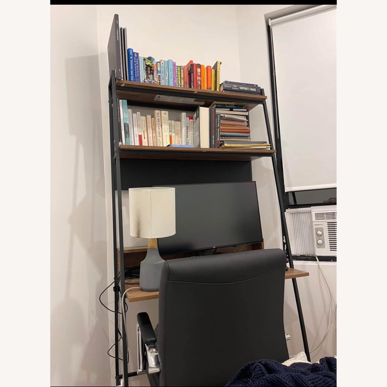 Wayfair Dark Brown Wood Desk - image-2